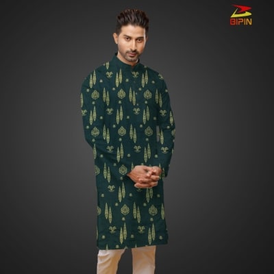 Men's Semi Long Panjabi