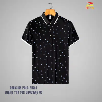 Google Trends T-Shirts Stylish Men's Cotton Polo Shirt Bipin