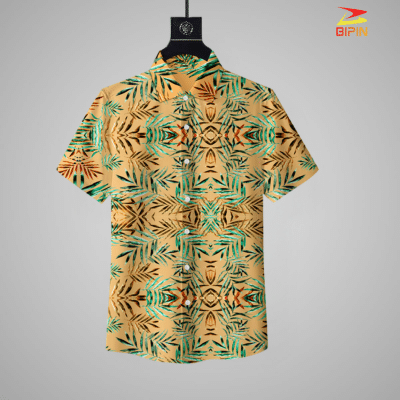 Digital Printed Short Sleeve Shirt